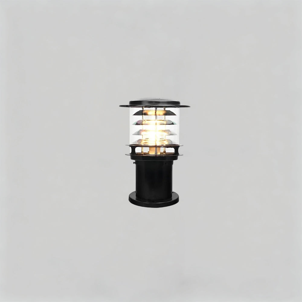 Borne extérieure aluminium éclairage allée jardin IP65 anthracite bronze moderne terrasse villa design intemporel | Koossa