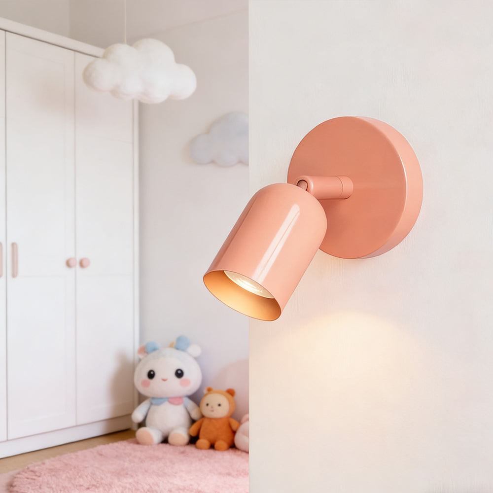 Matte Metal LED Wall Sconce, Adjustable Color Temperature Bedside Reading Light for Bedroom, Hallway, Staircase & Entryway | Lonoma