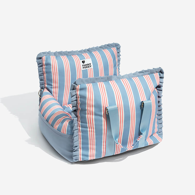 Dog Car Seat Bed Oxford Fabric Waterproof Anti-Slip Safety Buckle Small Medium Dogs Travel Home Carrier | Koossa
