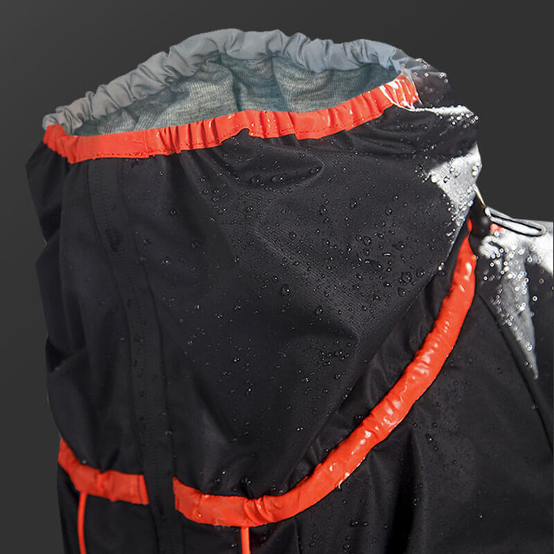 Dog Raincoat Full Body Waterproof Polyester Graphene Reflective Strips Large Dogs Windproof Snow Jacket Coat | Koossa