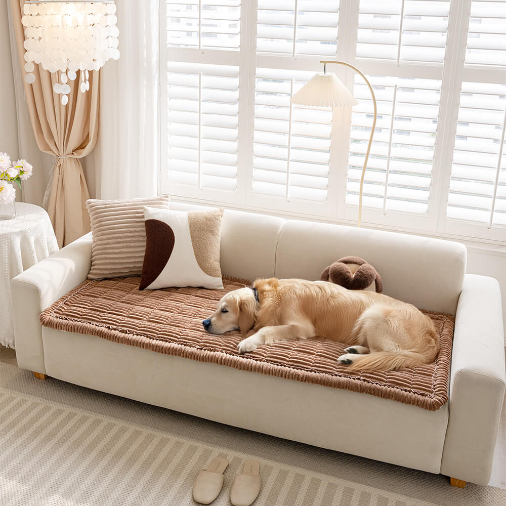 Pet Mat Flannel Non-Slip Sofa Cover Washable Dogs Cats Couch Protector Floor Car Seat Camping Mat | Koossa