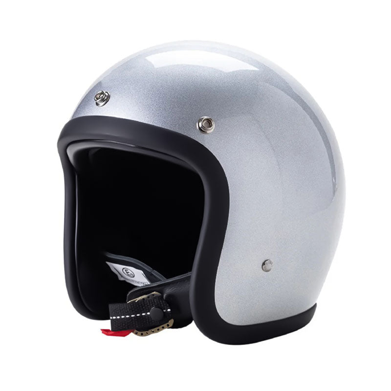 Retro Low-Profile Motorcycle Helmet — Classic Safety Helmet for Vintage Bike Riders & Open-Road Touring | Koossa