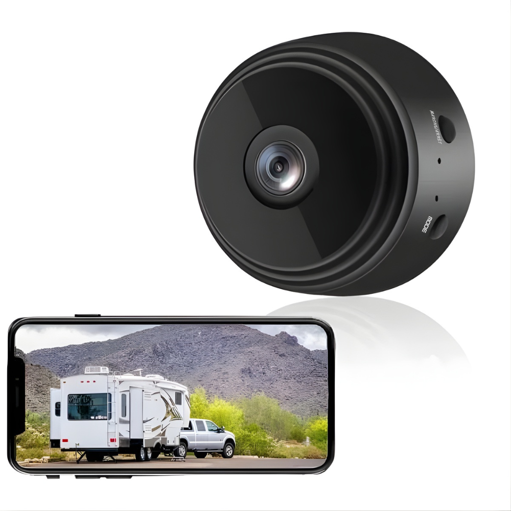 Caméra de Recul Sans Fil HD 720P Magnétique pour Camping-Car Caravane et Remorque Vision Nocturne Infrarouge | Koossa