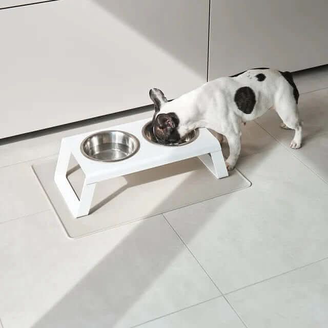 Pet Feeding Mat Silicone Non-Slip Waterproof Raised Edge Dishwasher Safe Dog Cat Bowl | Koossa