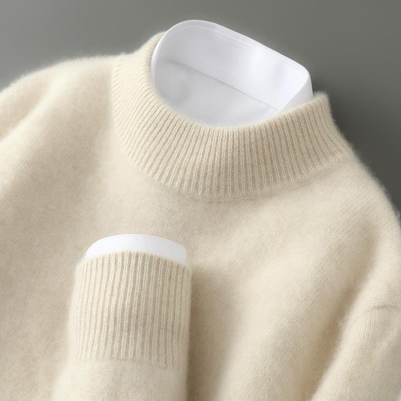 Women's Crew Neck Jumper in Timeless Classic Design — Versatile Everyday Knitwear for Effortless Elegance | Koossa