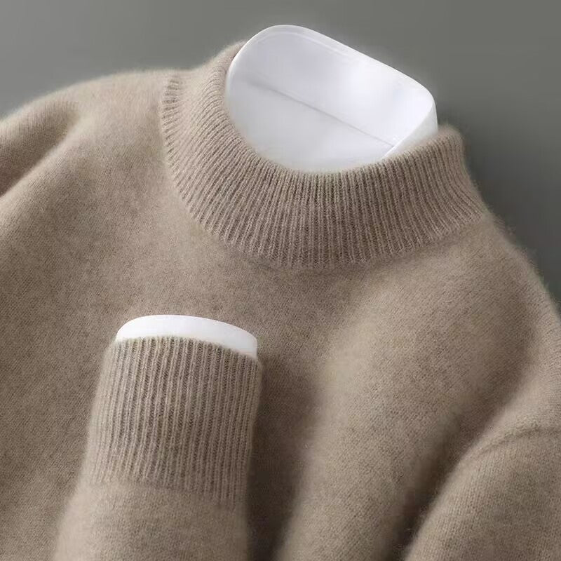 Women's Crew Neck Jumper in Timeless Classic Design — Versatile Everyday Knitwear for Effortless Elegance | Koossa