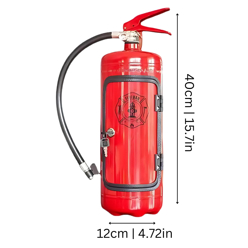 Bar d'appoint en métal recyclé avec porte-bouteilles et support à verres style industriel pour cuisine | Koossa