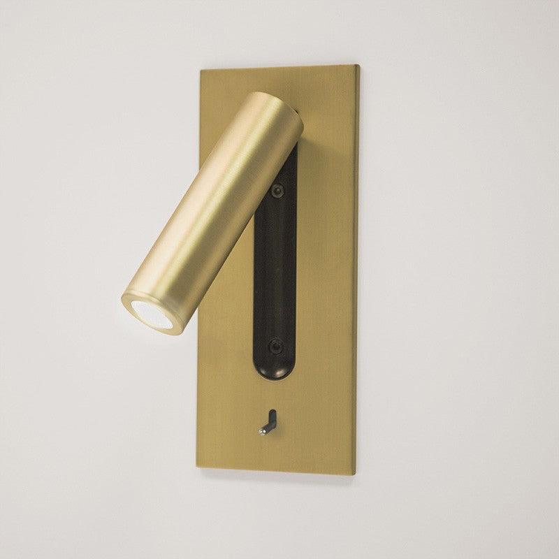 Industrial Wall Sconce with Adjustable Light Temperature 3000K-6000K Built-In Switch Aluminum Minimalist Wall Light for Living Room Bedroom | Lonoma