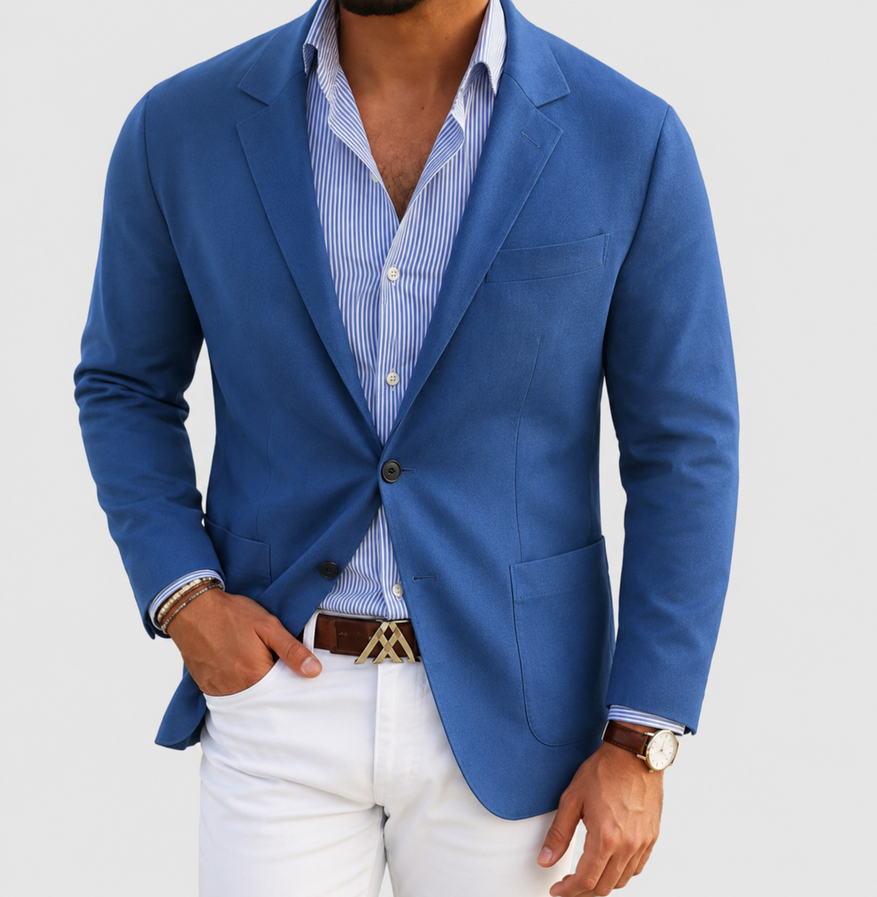 Men's Versatile Cardigan — Classic Button-Front Knitwear for Smart-Casual & Office Wear | Koossa