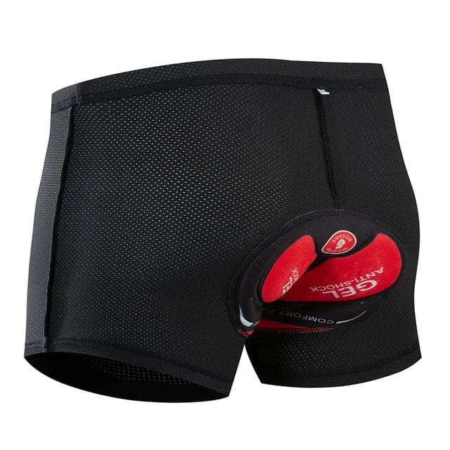 Men's Padded Cycling Shorts with 3D Gel Cushioning — Comfortable Riding Shorts for Long-Distance Motorcycling | Koossa