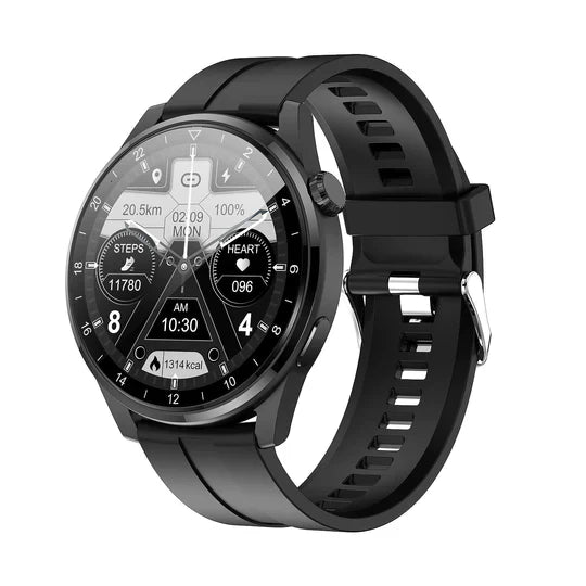 Health Monitoring Smartwatch with Heart Rate & Blood Pressure Tracker – Rechargeable Waterproof Fitness Watch for Daily Activity | Lonoma