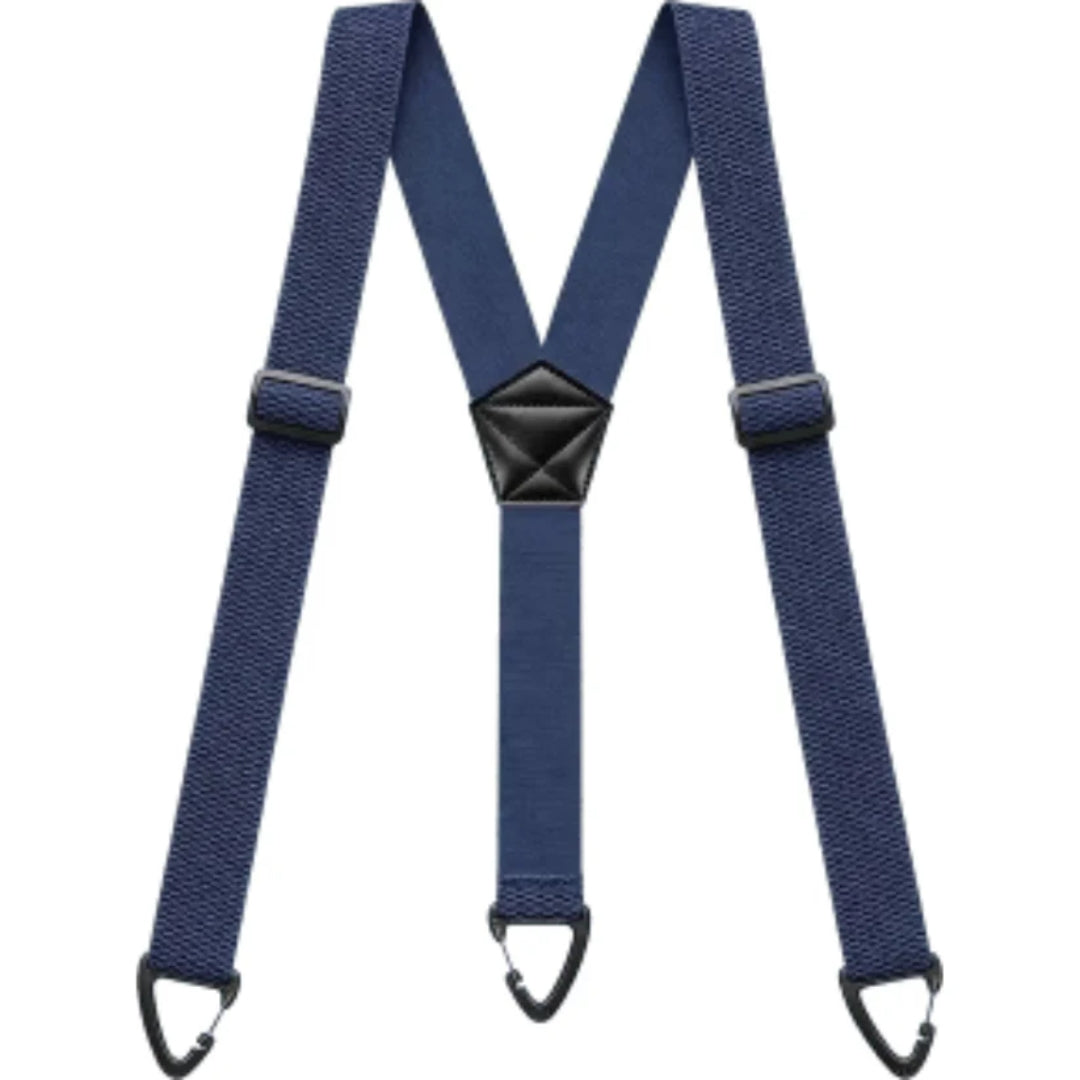 Adjustable Suspenders for Men with Metal Clips – Elastic Y-Back & X-Back Styles for Everyday Wear | Lonoma