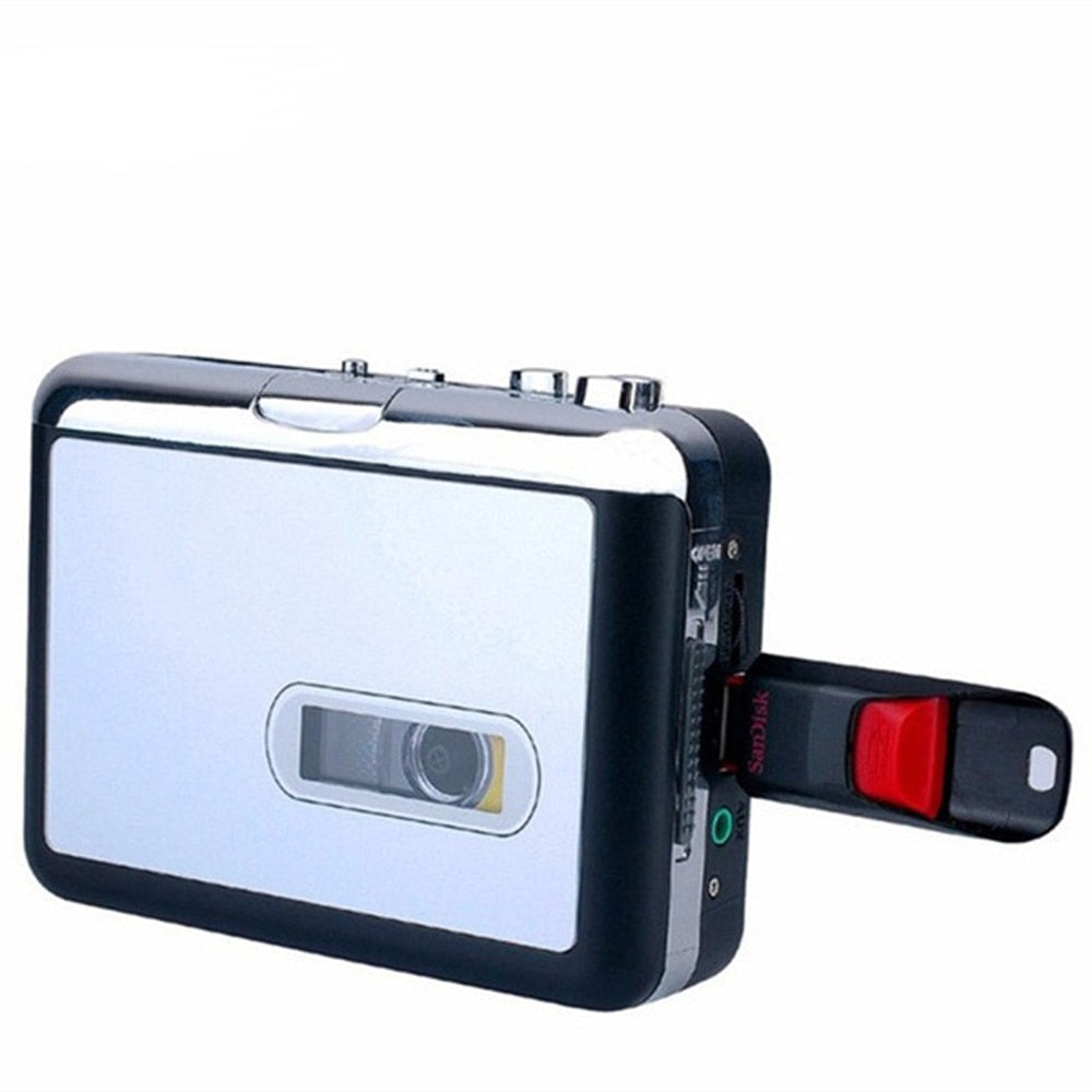 Lecteur cassette portable avec numérisation USB et conversion MP3 directe sans ordinateur ni logiciel | Koossa