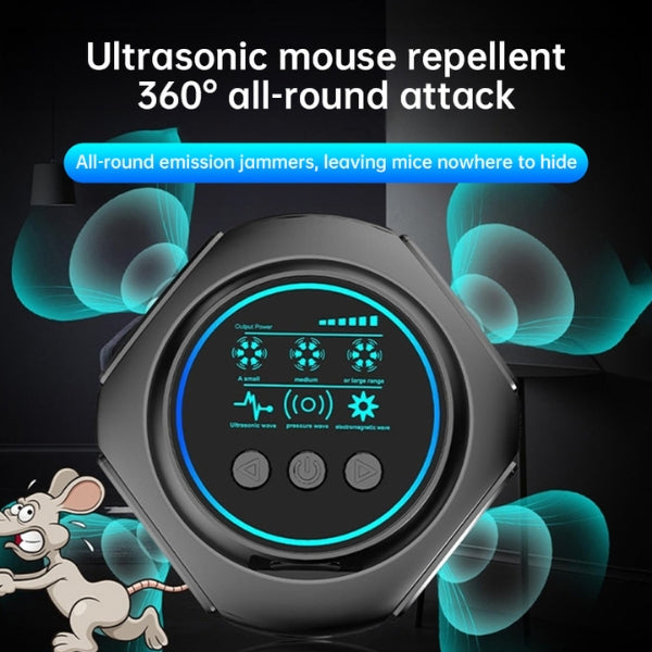 Répulsif à Ultrasons pour Insectes Volants – 4 Haut-Parleurs Sans Produit Chimique Idéal Intérieur et Terrasse | Koossa