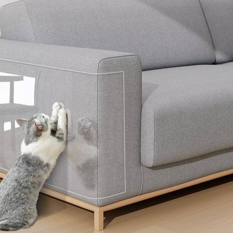 Cat Sofa Protector Transparent Self-Adhesive 30x45cm 5-Pack 10-Pack Anti-Scratch Clear Couch Guard Furniture Film | Koossa