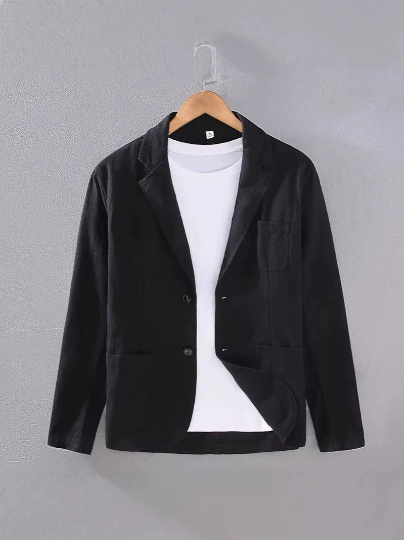 Men's Unstructured Summer Blazer — Lightweight Jacket for Smart Casual & Garden Parties | Koossa