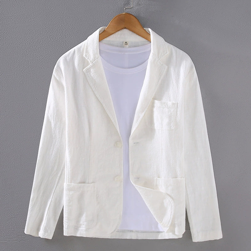 Men's Unstructured Summer Blazer — Lightweight Jacket for Smart Casual & Garden Parties | Koossa
