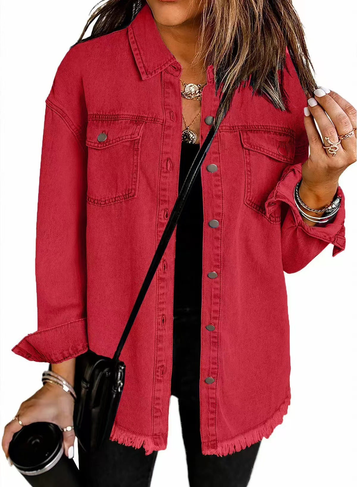Women's Classic Denim Jacket — Timeless Everyday Outerwear in Premium Cotton for Effortless Style | Koossa