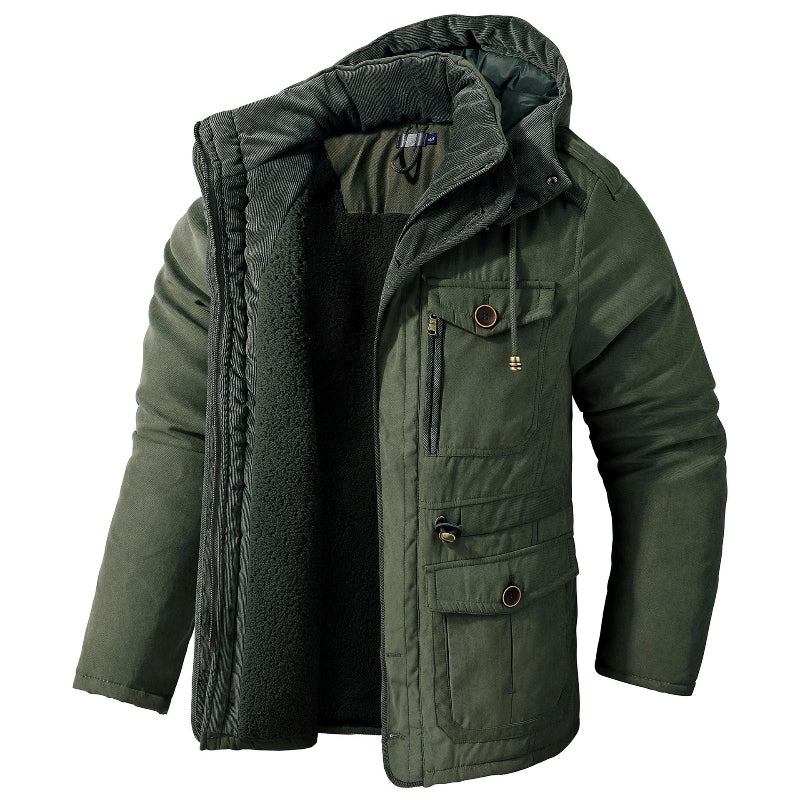 Women's Warm Waterproof Winter Coat — Weatherproof Hooded Parka Jacket for Cold & Wet Days | Koossa