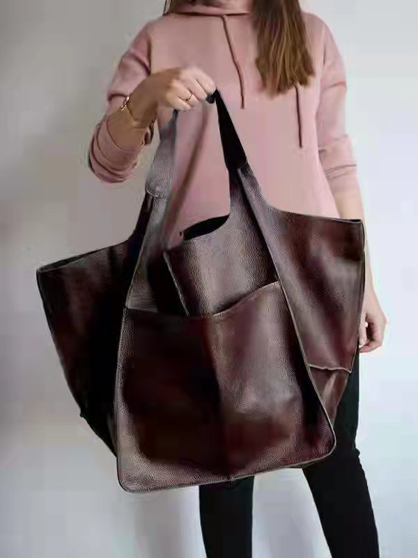 Women's Lightweight Shoulder Bag — Spacious Everyday Tote for Work, Travel & Shopping | Koossa