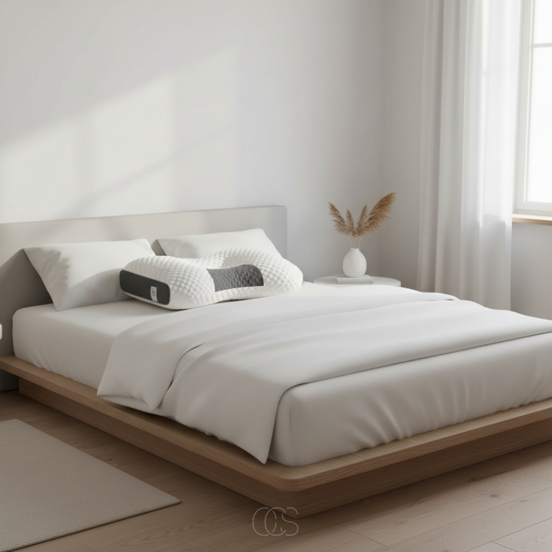 Oreiller ergonomique à mémoire de forme pour soutien cervical optimal, sommeil réparateur et confort durable | Koossa