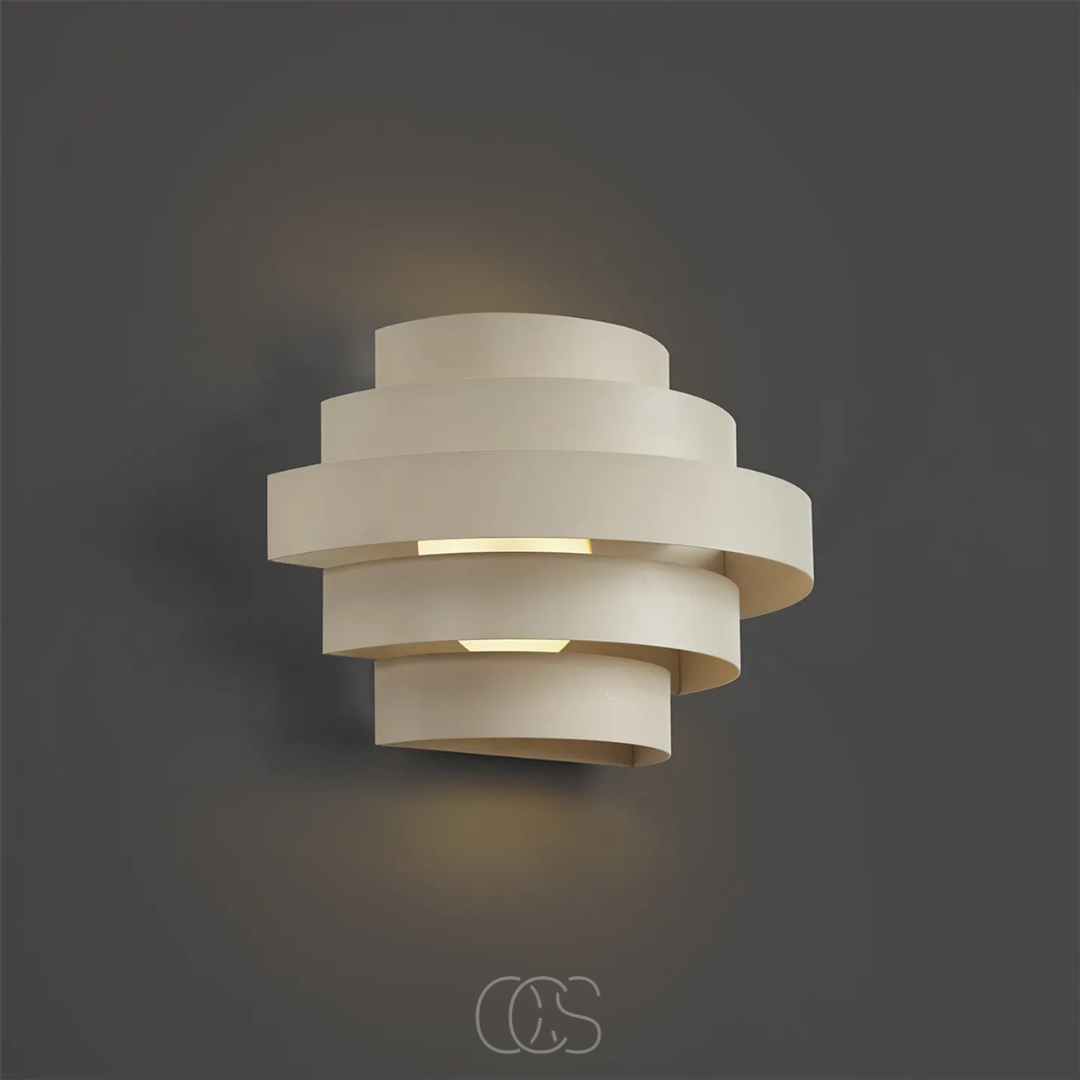 Applique murale LED à intensité réglable en 3 niveaux blanc chaud éclairage bidirectionnel pour salon | Koossa