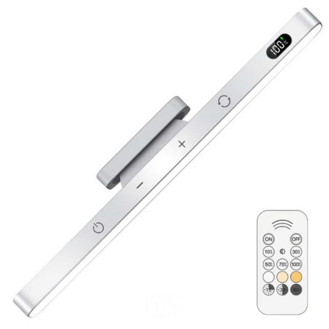 Réglette LED magnétique sans fil • Lumière douce modulable • Éclairage moderne pour cuisine et escalier | Koossa