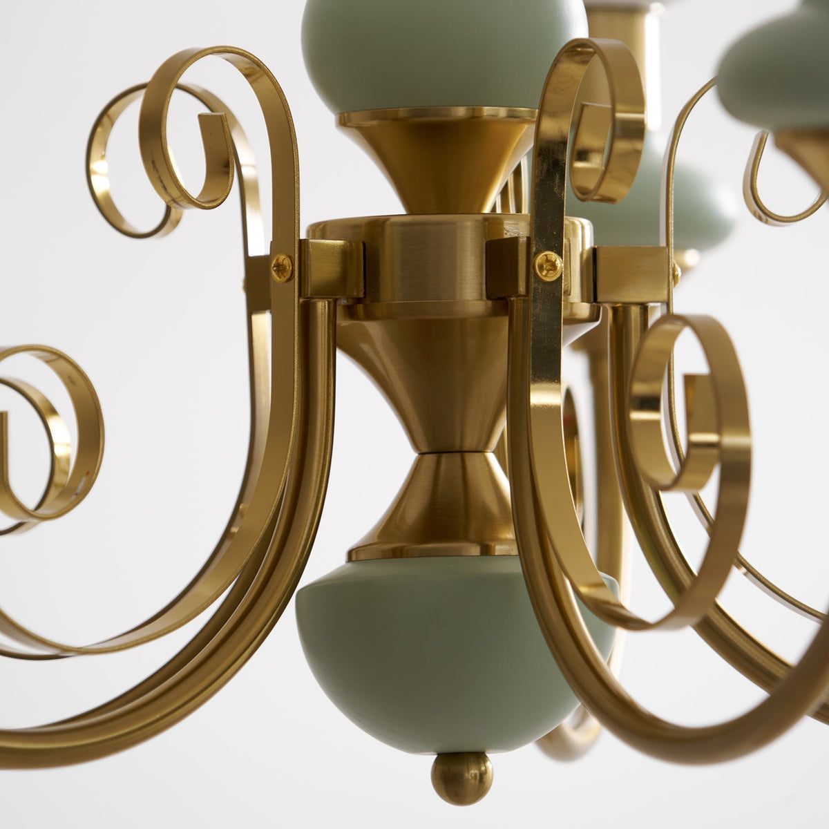 Modern Glass Sphere Pendant Chandelier with Iron Frame, Multi-Light Fixture for Dining Room, Kitchen Island Lighting, Adjustable Hanging | Lonoma