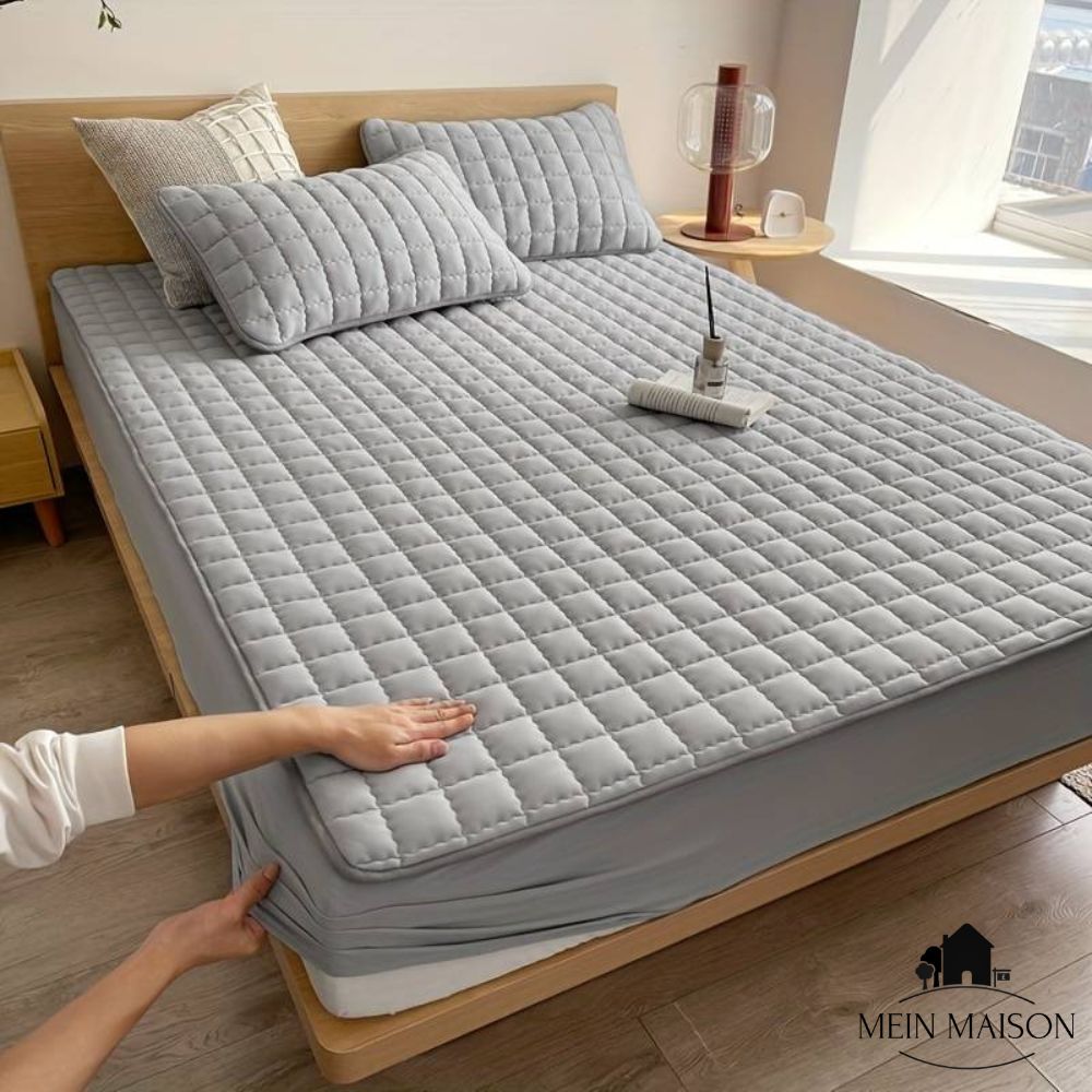 Waterproof Mattress Protector Fitted Sheet Style Deep Pocket Hypoallergenic Breathable Noiseless Cover Stretch Skirt Protects Against | Lonoma