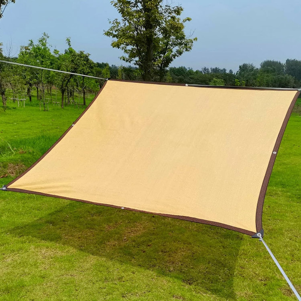 Rectangle Sun Shade Sail HDPE UV Block Canopy Cover for Deck Patio Yard Outdoor | Lonoma