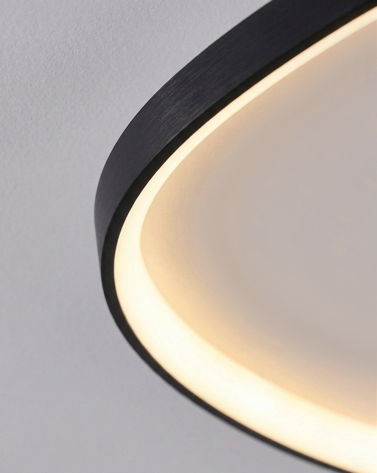 Modern LED Flush Mount Ceiling Light, Minimalist Aluminum & Acrylic Fixture, Low Profile Lamp for Bedroom, Living Room, Hallway, Kitchen | Lonoma