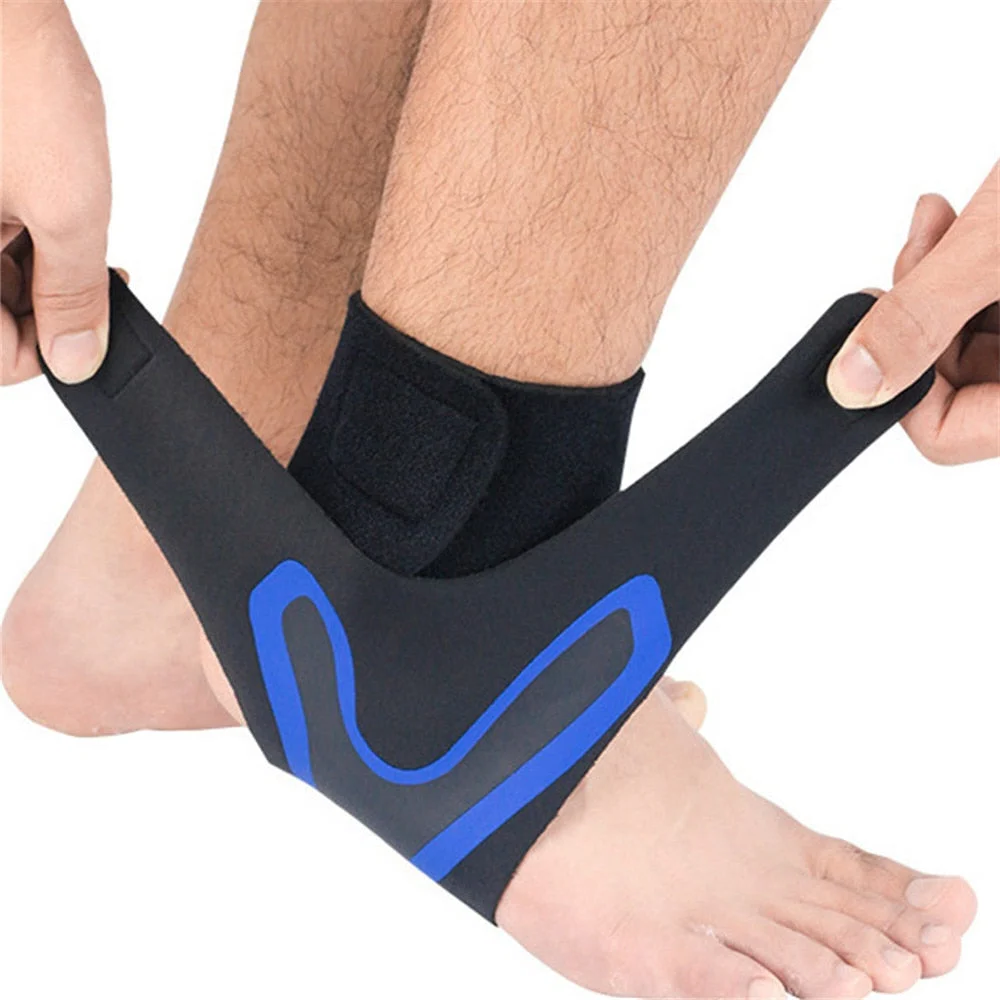 Ankle Compression Support Brace — Adjustable Plantar Fasciitis Relief Sleeve for Weak or Injured Ankles | Koossa