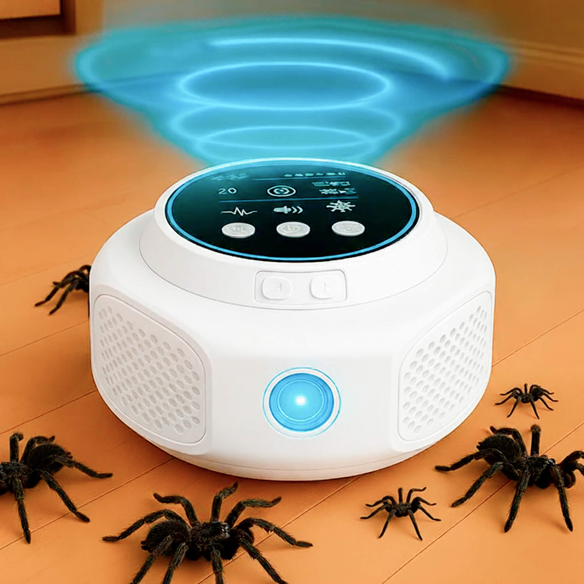 Electronic Spider Deterrent Indoor Outlet Device – Ultrasonic Pest Control for Home, Basement, Garage – Covers Living Areas – Non-Toxic | Lonoma
