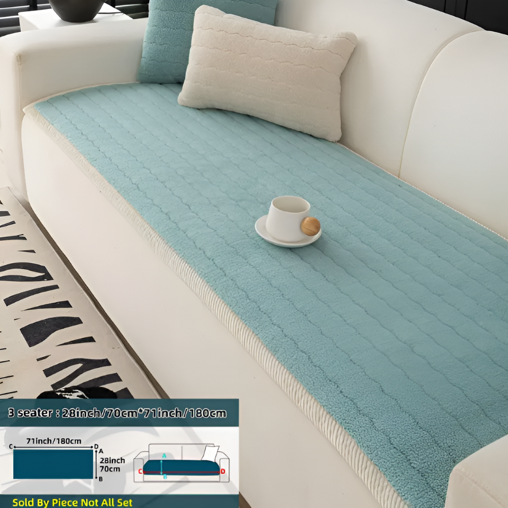 Protection de Canapé Antidérapante pour Animaux Lavable Polyester 70 × 150 à 240 cm Confort Quotidien | Koossa