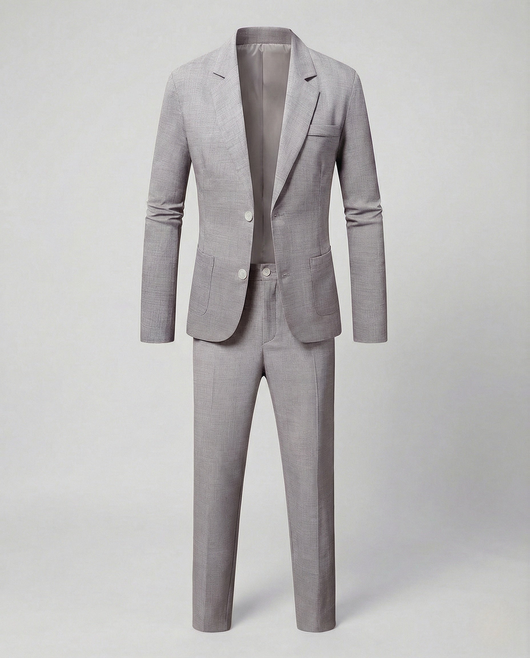Men's Tailored Two-Piece Suit — Slim-Fit Jacket and Tapered Trousers for Business and Formal Occasions | Koossa