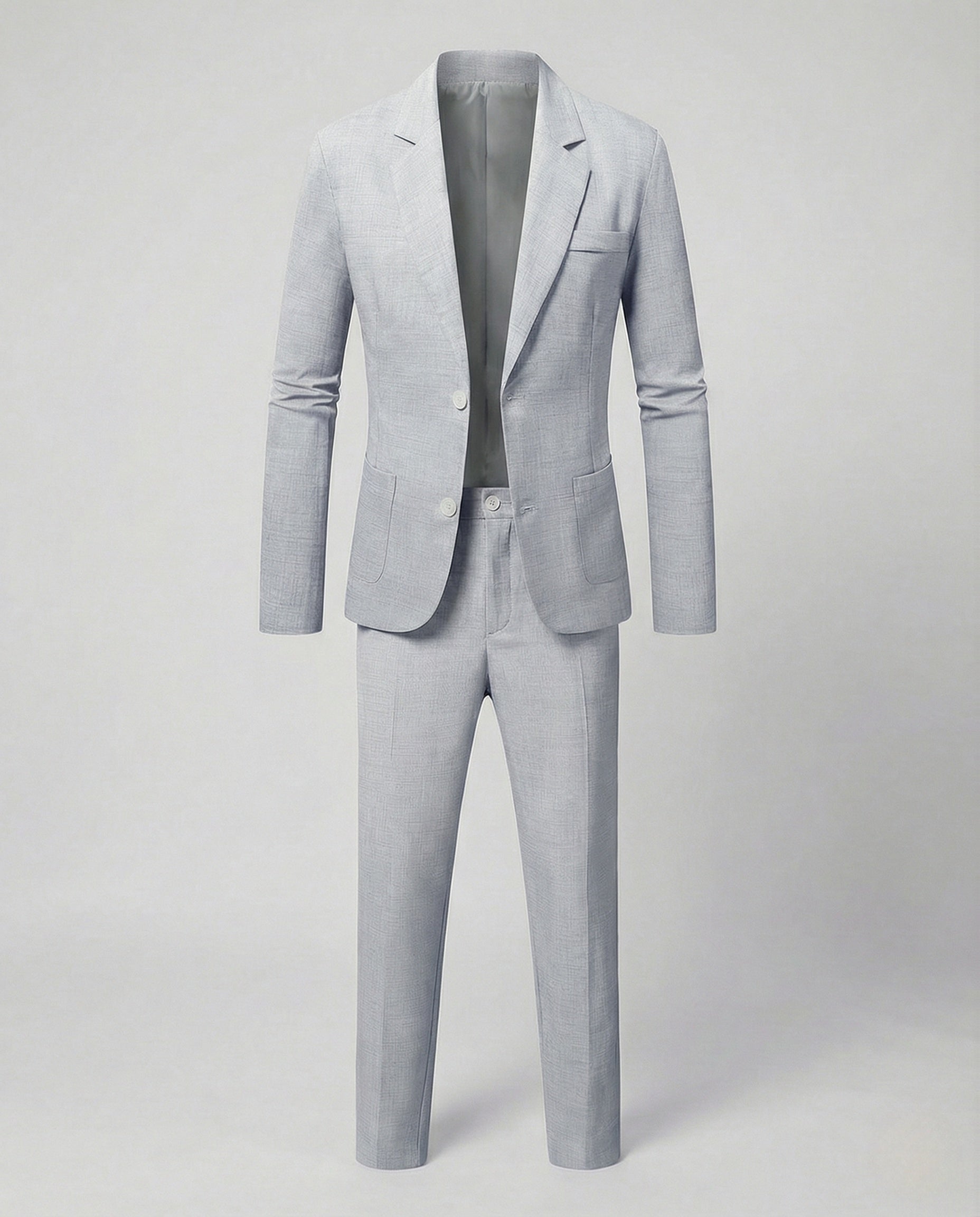 Men's Tailored Two-Piece Suit — Slim-Fit Jacket and Tapered Trousers for Business and Formal Occasions | Koossa