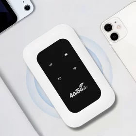 Routeur WiFi Mobile 4G LTE Portable – Connexion Sécurisée jusqu'à 10 Appareils 150 Mbps Idéal pour Voyage | Koossa