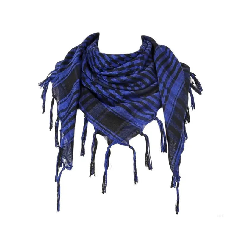 Desert Shemagh Scarf Square Tactical Headwrap for Men Women Outdoor Hiking Camping Windproof Neck Wrap Keffiyeh Style | Lonoma