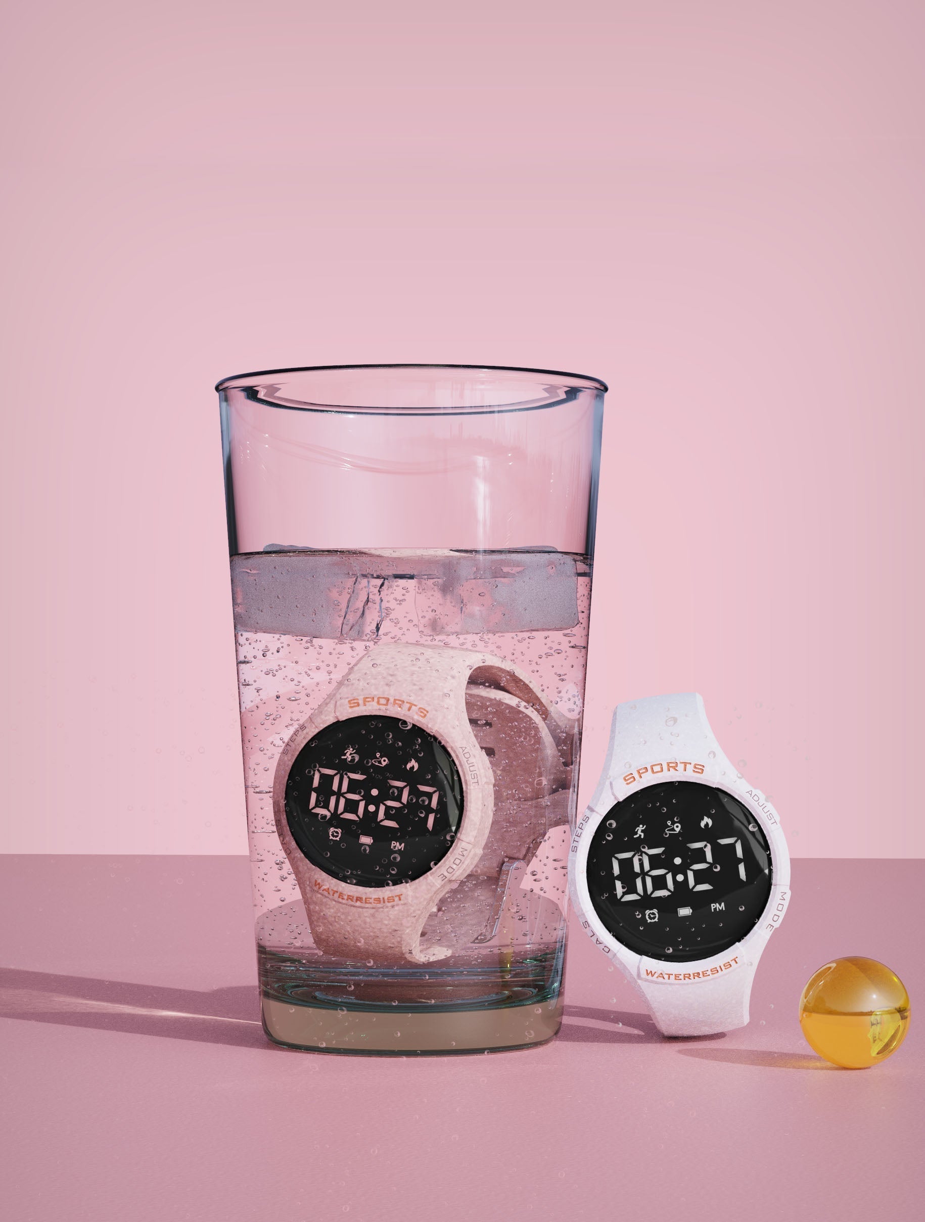 Montre connectée enfant étanche IP68 avec suivi d'activité sport 3D pour école loisirs et usage quotidien | Koossa