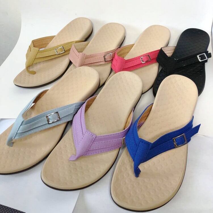 Women's Orthopedic Summer Sandals — Arch Support Walking Sandals for All-Day Comfort & Pain Relief | Koossa