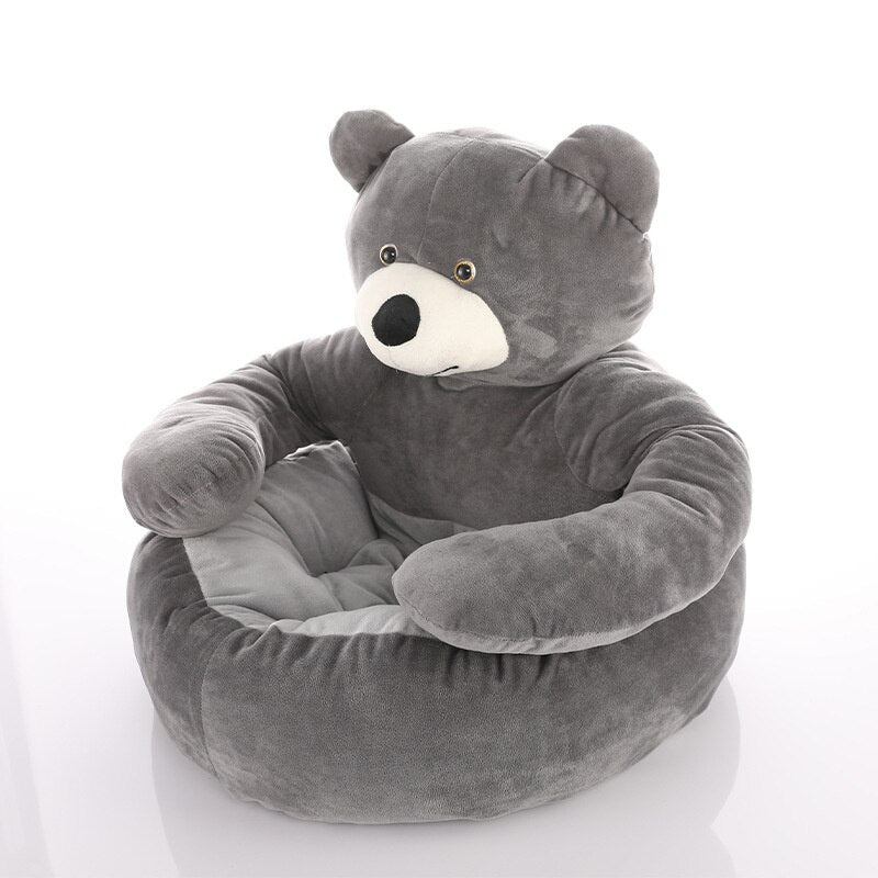 Dog Cat Bed Teddy Bear Plush Small Medium Large Cat Pet Cushion Washable Soft Cosy Round | Koossa