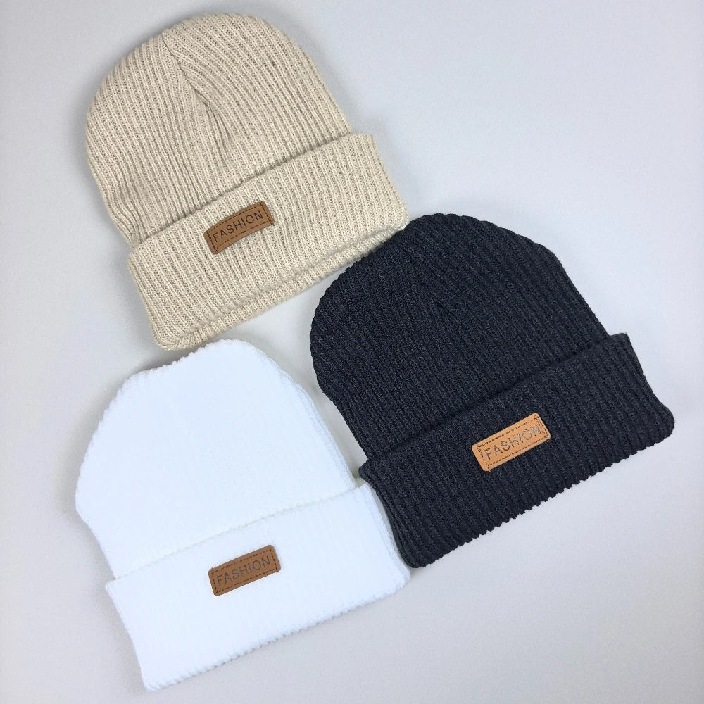 Knit Baby Beanie for Infants and Toddlers - Soft Warm Winter Hat for Boys and Girls 0-12 Months | Lonoma