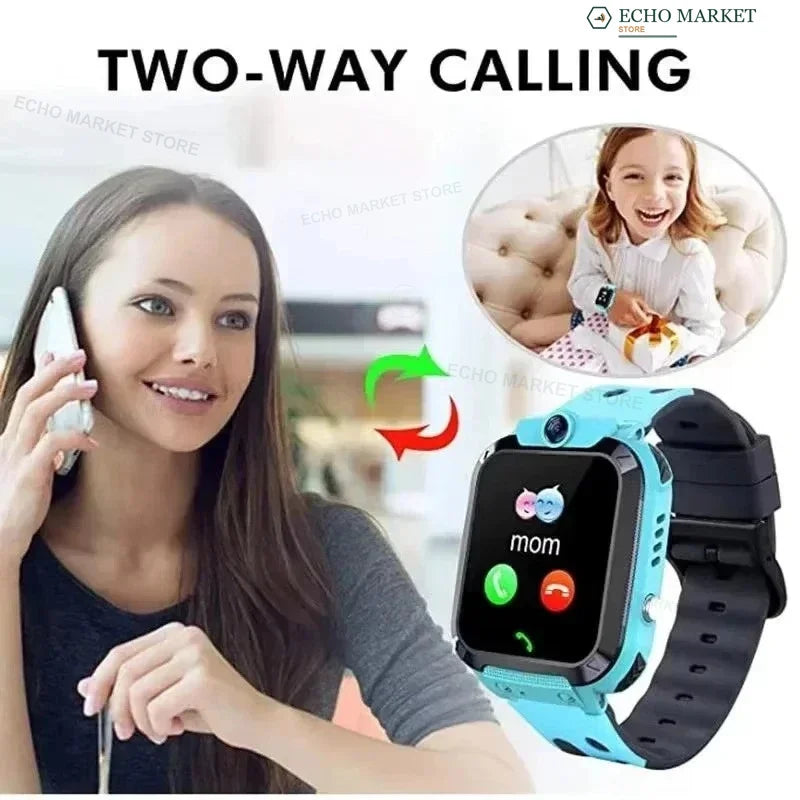 Kids GPS Tracker Smartwatch with Camera SOS Calls for iOS Android IP67 Water Resistant Voice Chat Games | Lonoma