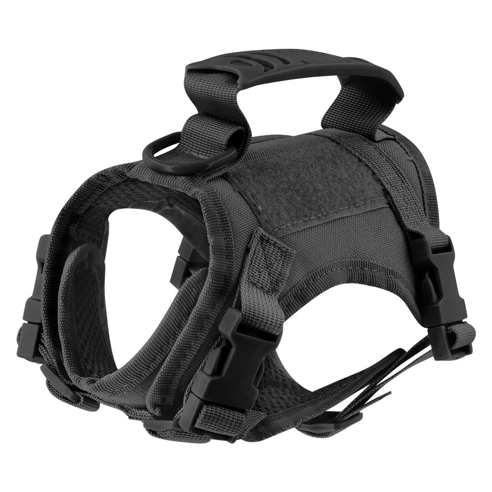 Cat Harness Tactical No-Pull Adjustable Escape-Proof Handle Mesh Vest Walking Large Small Dog | Koossa