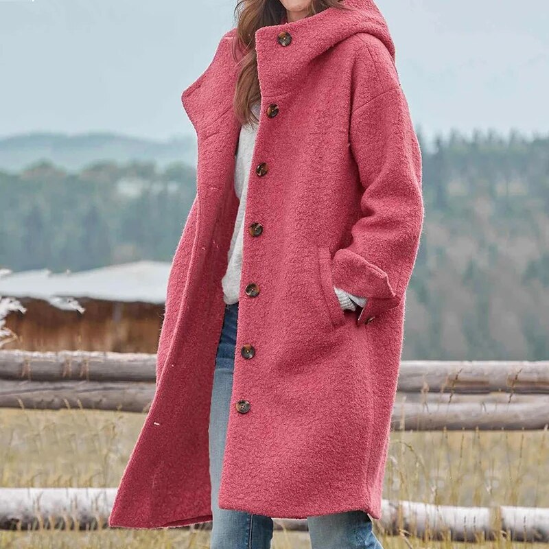 Women's Padded Winter Jacket — Warm Outerwear Coat for Cold Weather & Everyday Winter Style | Koossa