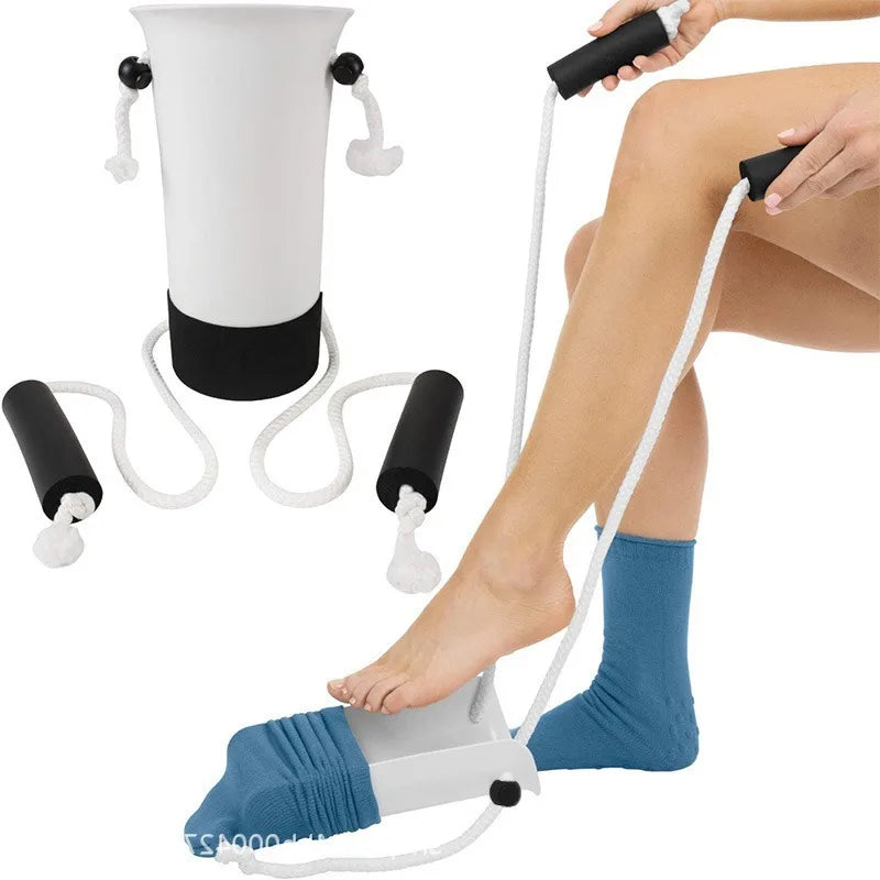 Sock Aid Tool for Seniors & Arthritis Patients – No Bending Required, Anti-Slip Design for Easy Dressing | Lonoma