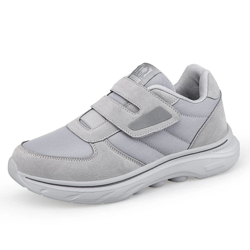 Adjustable Walking Shoes for Men with Swollen Feet Wide Width Orthopedic Comfort Sneakers Elderly Diabetic Footwear for Edema Pain Relief | Lonoma