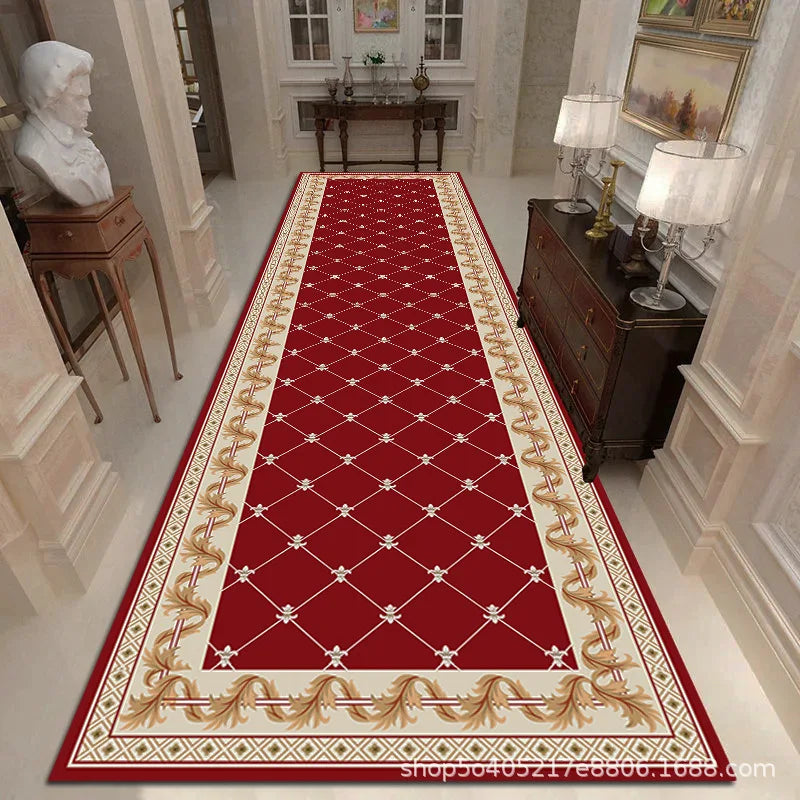 Moroccan Geometric Runner Rug Washable Non-Slip Hallway Carpet for Entryway Kitchen Corridor Long Area Rug Custom Lengths Available | Lonoma