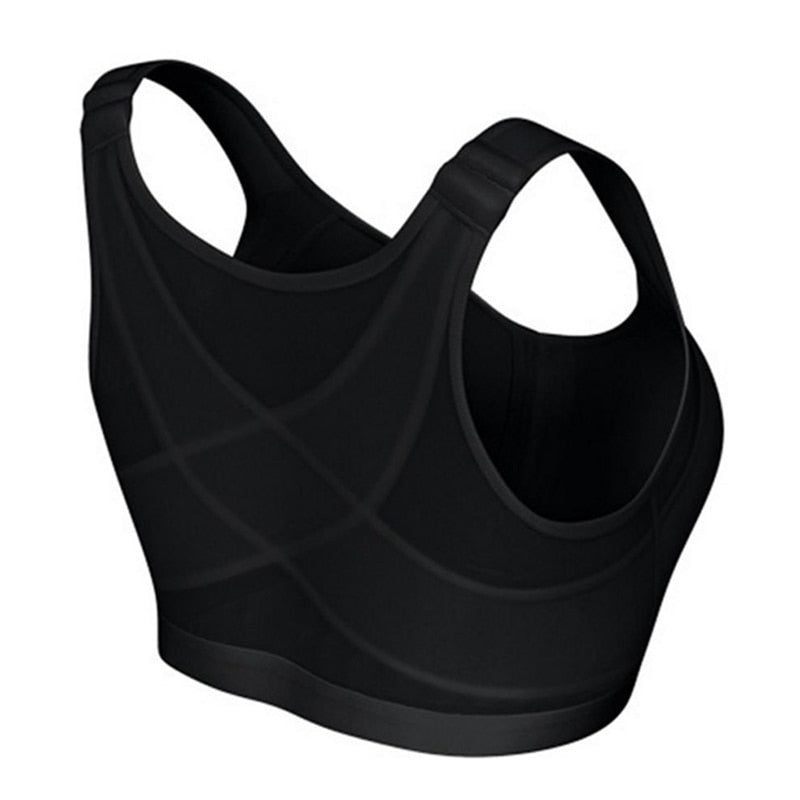 Women's Posture-Correcting Front-Fastening Wireless Bra — Everyday Comfort & Back Support for Mature Women | Koossa