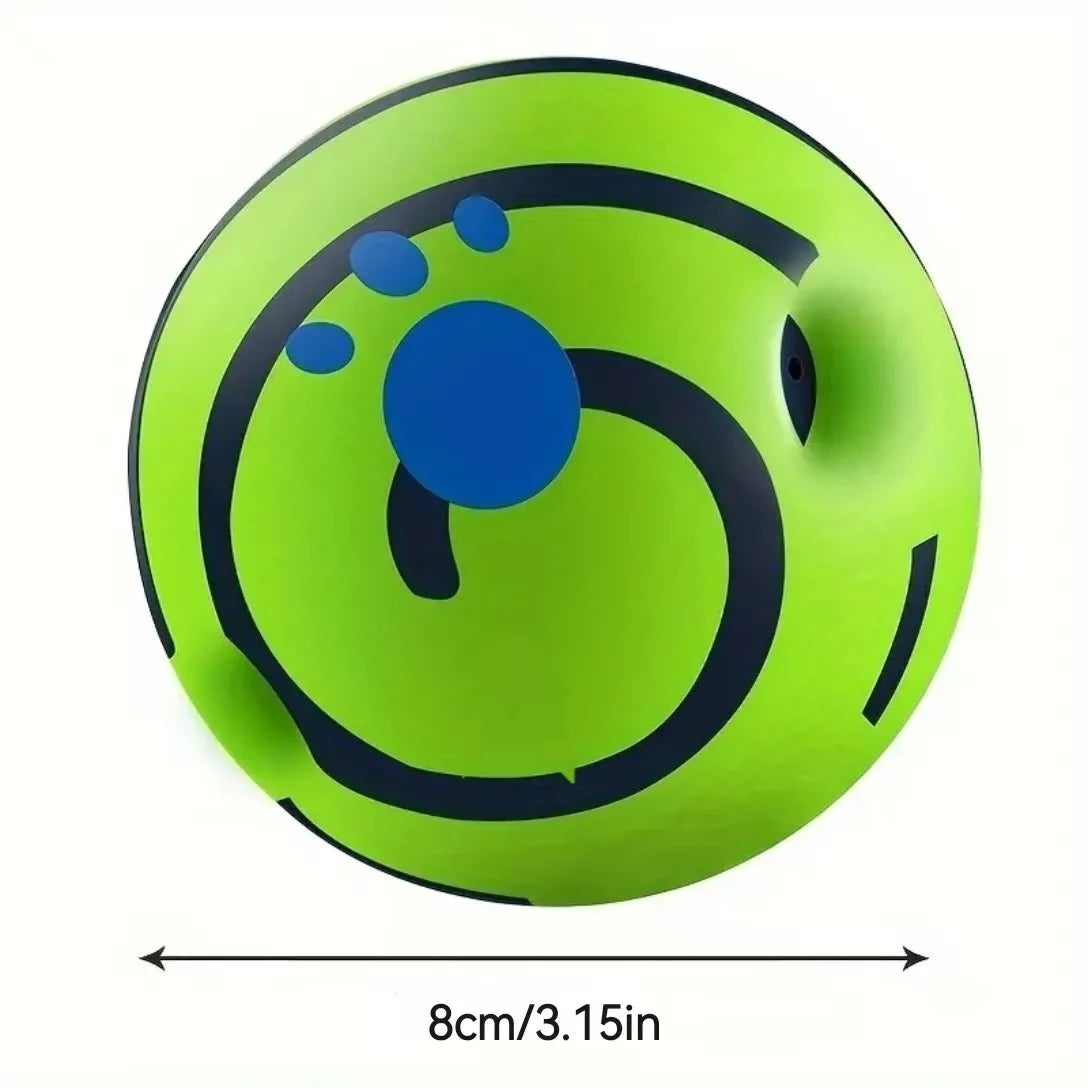 Interactive Giggle Ball Dog Toy – Laughing Sound Ball for Mental Stimulation & Play – Durable Vinyl Ball for Dogs of All Sizes | Lonoma